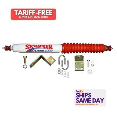 Skyjacker 7122, Kit White Steel Sin Fits gle Stab Kit W/Red Boot Performance Par - Image 1 of 4