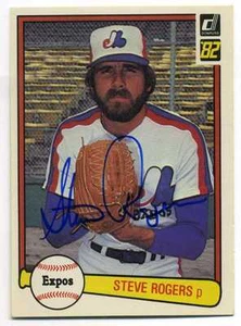 STEVE ROGERS Signed Autograph 1982 Donruss #36 - Picture 1 of 1