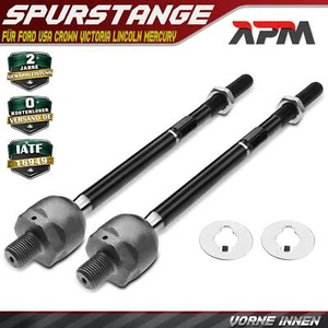 2x Spurstange Vorne Innen für FORD USA Crown Victoria Lincoln Town Car 3 Mercury - Bild 1 von 8