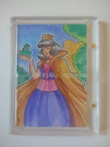 2019 UD Goodwin Champions Grimm's Fairy Tales Dual Sketch 1/1 The Frog Prince 💎 - Picture 1 of 2