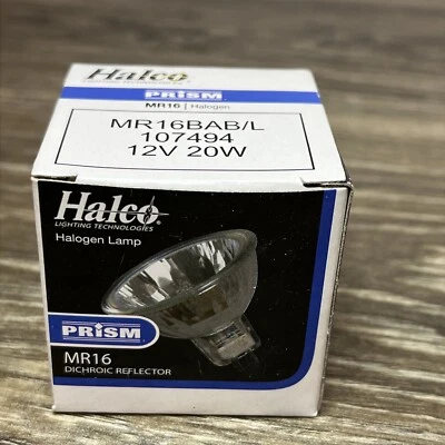 Halco MR16BAB/L/ 107494 12V 20W. GU5.3 Prism - Image 1 of 3