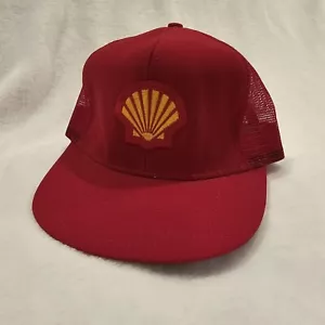 Cappello a guscio vintage camionista olio gas tappo in rete ORA Snapback anni '90 - Foto 1 di 10