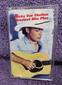 Ricky Van Shelton GREATEST HITS PLUS audio music RETRO Cassette  Country L@@K!! - Picture 1 of 4