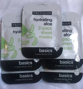 Freeman-Hydrating Aloe-(5x2 Pack Sheet Masks) - Picture 1 of 2