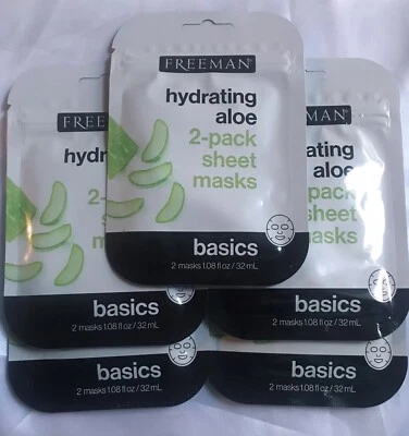 Freeman-Hydrating Aloe-(5x2 Pack Sheet Masks) - Image 1 of 2