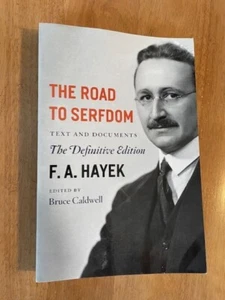 The Road To Serfdom Text and Documents Paperback Book The Definitive Edition - Picture 1 of 4