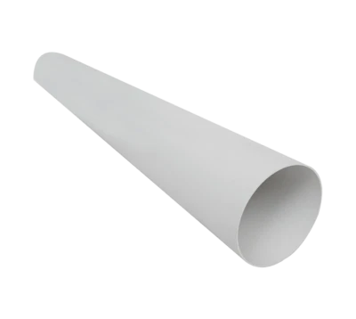 4" 5" 6" Plastic Duct Round Solid Ducting Tube Pipe Ventilation Extractor Fan - Image 1 of 2
