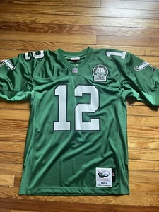 Authentic Randall Cunningham Eagles 1992 Mitchell & Ness Throwback Jersey Large - Picture 1 of 14