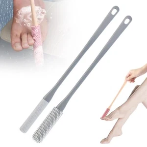 Toe Cleaning Brush Foot Scrubber - 2Pack Silicone Shower Foot Scrubber with - Picture 1 of 7