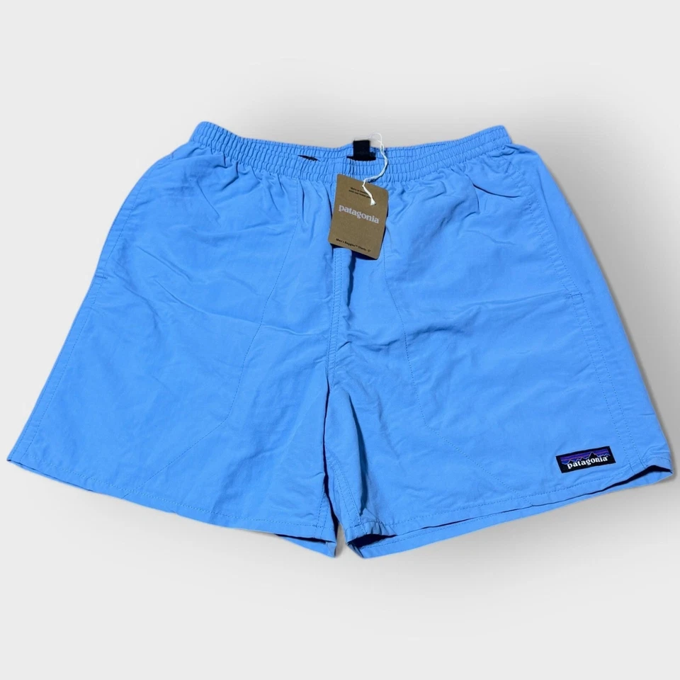 Patagonia Shorts Mens XXL 2XL Blue Baggies Swim Outdoor Mesh Liner 5” Inseam