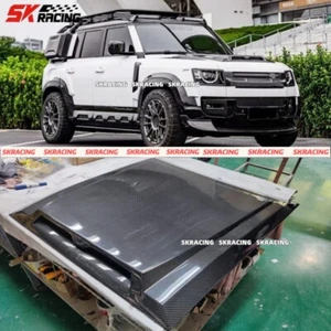 Kits de carrocería de fibra de carbono seca, campanas, paneles, cubierta para Land Rover Defender 2020-2024 - Imagen 1 de 11