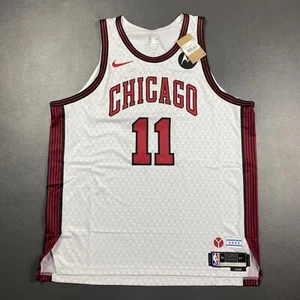 100% Authentic Demar DeRozan Nike Bulls City Edition Jersey Size 56 2XL Motorola - Picture 1 of 6