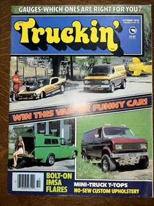 Vintage Truckin Magazine Oct 1978 Van Dodge Chevy Datsun Toyota Truck Bronco - Bild 1 von 9