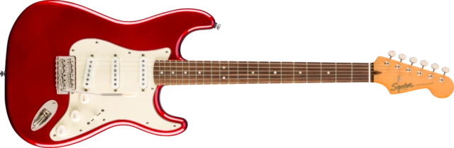 Squier Classic Vibe 60's Stratocaster Giutar - Candy Apple Red