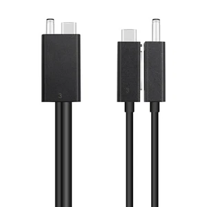 Câble de remplacement HP Elite 0,7 M Thunderbolt Dock G2 Combo Cord 230 W 3XB96UT FR - Photo 1/6