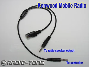 Radio-tone Adaptor Cable for Kenwood Mobile TK-5720 TK-5820 K-7100 TK-8100 Radio - Picture 1 of 1