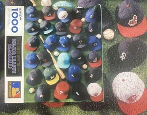 Springbok 1000pcs Jigsaw Puzzle - HATS OFF TO MAJOR LEAGUE BASEBALL - PZL6180 - Picture 1 of 3
