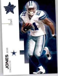 2007 Rookies & Stars Longevity Julius Jones NFL Base Card PWE Cowboys #2 - Picture 1 of 2