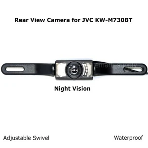 Neu Rückfahrkamera Ersatz Nummernschild Nacht für JVC KW-M730BT KWM730BT - Bild 1 von 2