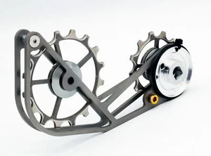 SwishTi Road Cycling Titanium Ceramic Oversized Pulley&Cage for Sram AXS eTap - Picture 1 of 10