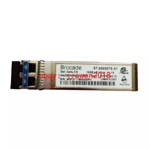 Brocade 57-0000076-01 SFP+10G 1310nm 10GE-LR 10km Tranceiver - Picture 1 of 2