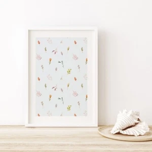 Flower Minimalist Art 50x70cm Poster Premium Quality - Picture 1 of 2