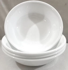 Corelle Winter White Berry/Dessert Bowls Set Of 4 Excellent - Picture 1 of 4