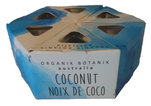 Organik Botanik Australia Coconut Noix De Coco Bath Bombs x6 - 1.76 OZ Each - Picture 1 of 4