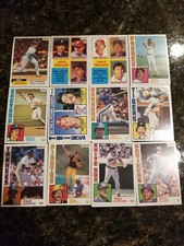 1984 nestle  topps baseball you pick 1 - 100