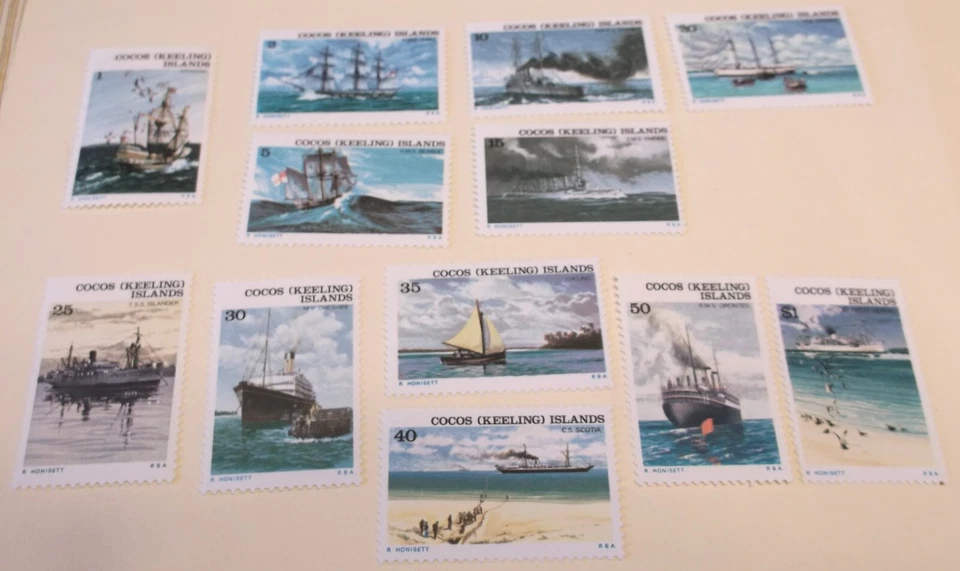 Sello Islas Cocos 20-31 MNH envío tópico gato $6,15 Foto 1 de 1