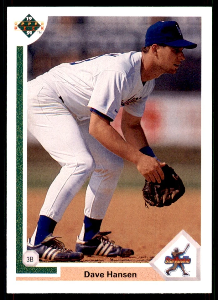 1991 Upper Deck Dave Hansen Baseball Cards #4 - Image 1 of 2
