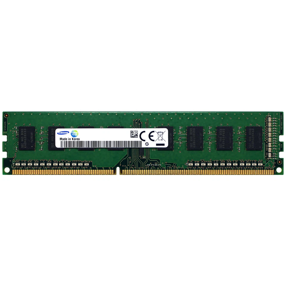Samsung 4GB 1Rx8 PC3-12800U DDR3 1600 MHz 1.5V DIMM Desktop Memory RAM 1x 4GB - Image 1 of 1