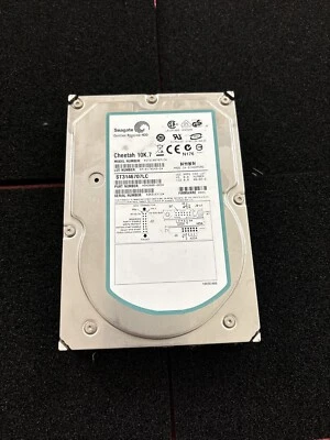 Used SEAGATE (ST3146707LC) 146GB 10K 3.5" SCSI HARD DRIVE HDD From Hp 9000 - Image 1 of 4