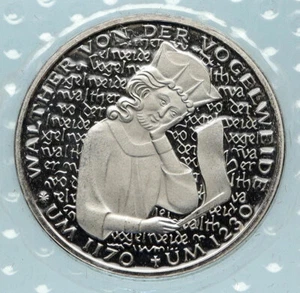 1980 GERMANY Walther von Vogelweide Singer Love Songs Antique 5 Mark Coin i83635 - Picture 1 of 3