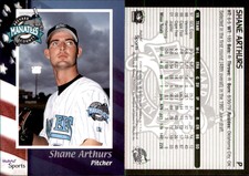 Shane Arthurs 2002 MultiAd Brevard County Manatees #2 Card *AutographDen*