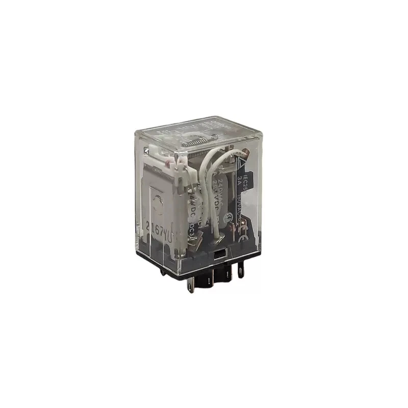 Omron MY3N24DC-1144080 Relay 3 SPDT, 5A 220VAC, Plug-In Terminals, LED - Image 1 of 1