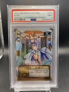 PSA9 Nami One Piece CCG Japanese Bandai Assault On Baroque Works SB-C03 - Bild 1 von 16