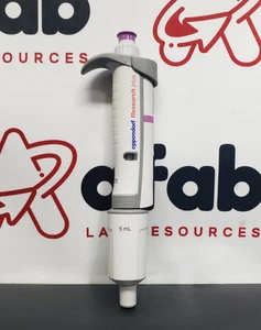 Eppendorf Research Plus verstellbare 5 ml Einkanalpipette - Bild 1 von 6