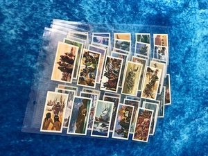 Juego completo de 50 tarjetas de té Brooke Bond Adventurer & Explorers 1973 - Imagen 1 de 11