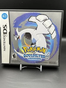 Pokemon Soulsilver Version Nintendo DS, nur Hülle und Beilagen - ohne Spiel oder Manu - Bild 1 von 4