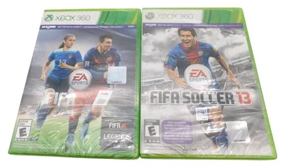 SEALED Xbox 360 FIFA 13 and FIFA 16 Soccer Video Games New - Image 1 of 4