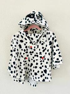 NWT Stella McCartney Kids Dalmatian Print Hooded Rain Poncho. Size 4 - Picture 1 of 10