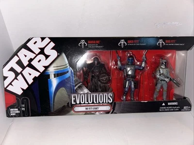 Star Wars Evolutions The Fett Legacy 2007 Hadbro 30 aniversario sellado sin usar, en caja Foto 1 de 4