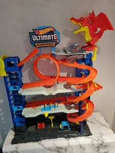 Hot Wheels City Ultimate Garage Dragon Playset - Picture 1 of 12