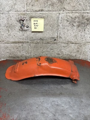 1973 Honda Sl125 Sl 125 Guardabarros trasero Foto 1 de 4