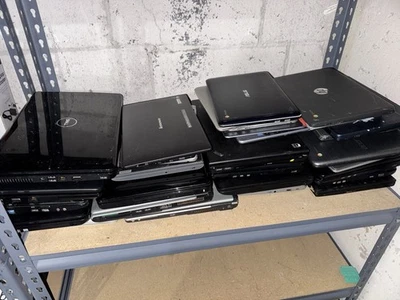 LOTE DE 31 LAPTOPS DE VÁRIAS MARCAS/NÃO TESTADOS/NOOS/NOAC/PARA PEÇAS OU REPAROS - Imagem 1 de 4