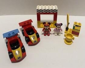 Lego Duplo 10843 Disney Junior Mickey and the Roadster Racer Incomplete Extras 