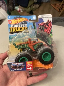 Hot Wheels Monster Trucks Masters of the Universe Battle Cat sellado - Imagen 1 de 6