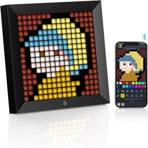 Divoom Pixoo Pixel Art Digitaler Bilderrahmen, Programmierbares 16 * 16 RGB LED - Bild 1 von 12
