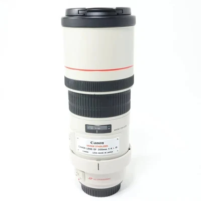 Near Mint Canon EF 300mm F/4 L IS USM Telephoto Prime Lens Made In Japan #20154 - Image 1 of 3